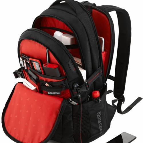 Krimcode Business Formal Notebook Backpack - KSCB08-1U0SM - Detail 3 Krimcode Business Formal Notebook Backpack - KSCB08-1U0SM - Detail 3
