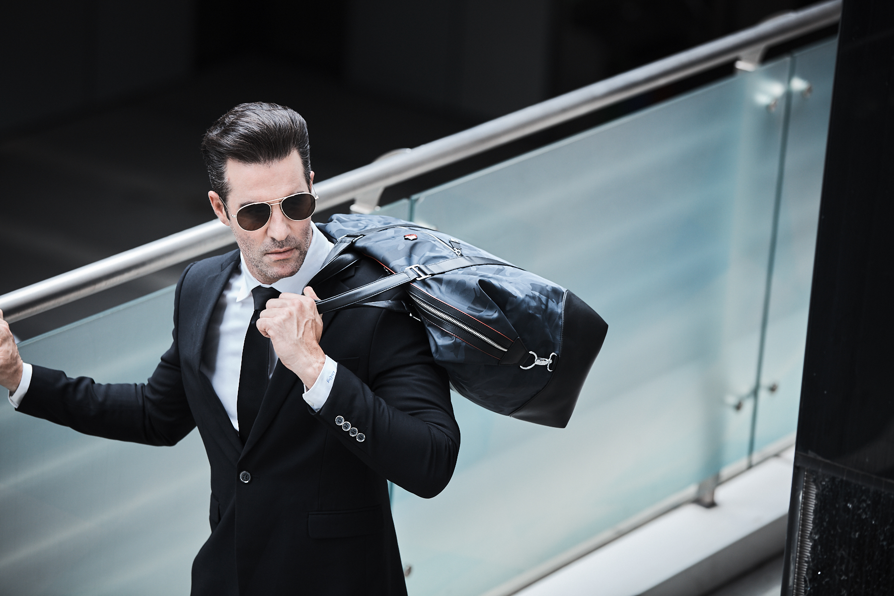 serious boss ceo in stylish suit and tie posing to the camera. fashion.  people, style, success Stock Photo - Alamy