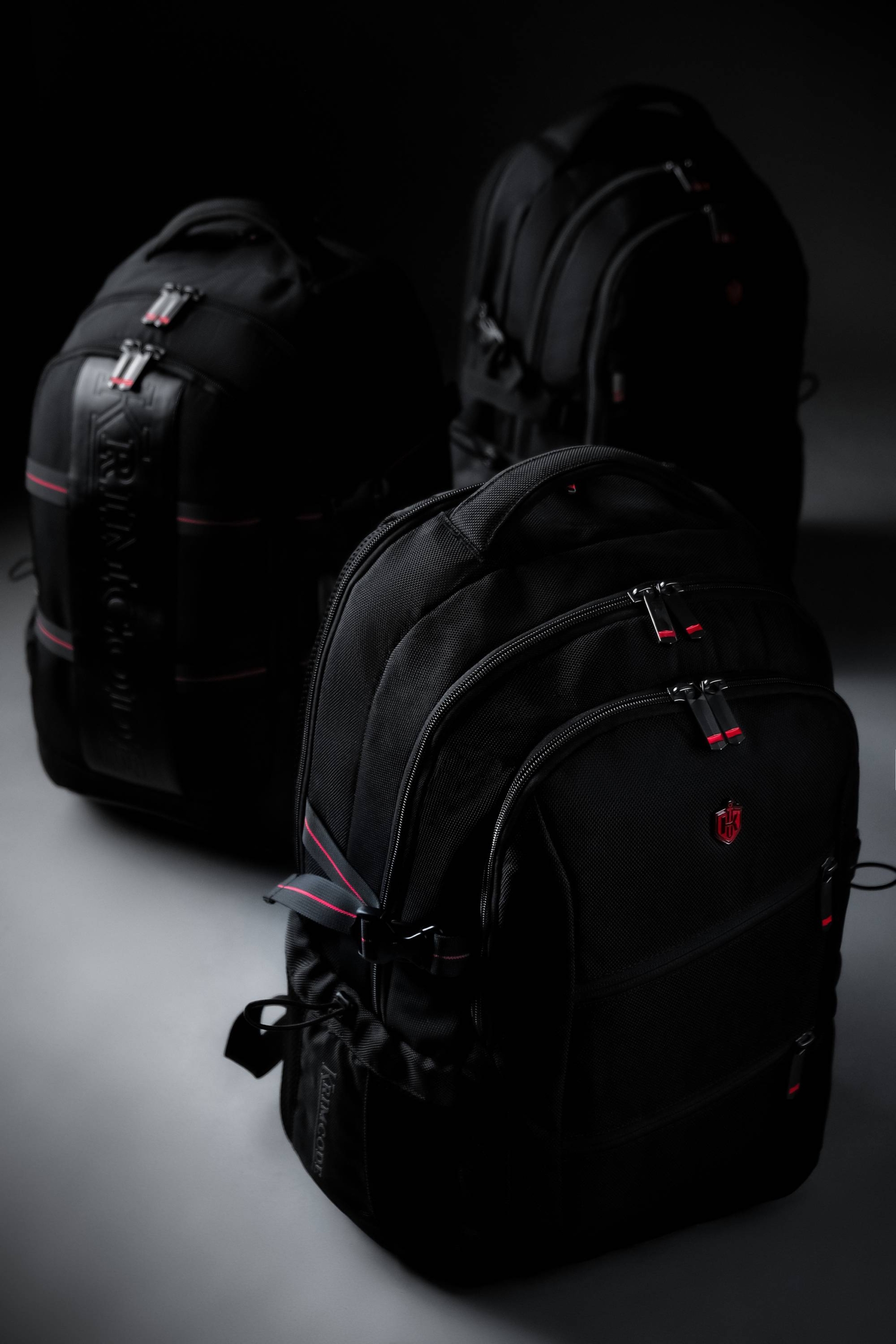 Black backpacks
