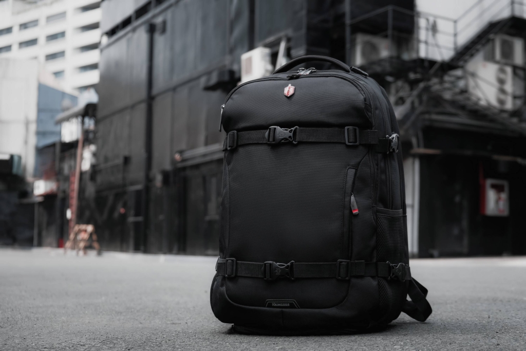 Black backpacks